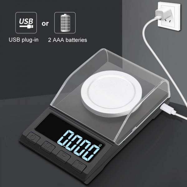 DS-8068 digitálna váha do 100g / 0,001g USB