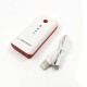 EMP104WR Power Banka 5200mAh bielo červená Esperanza